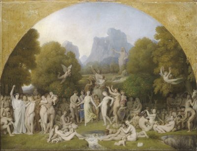 The Golden Age by Jean Auguste Dominique Ingres